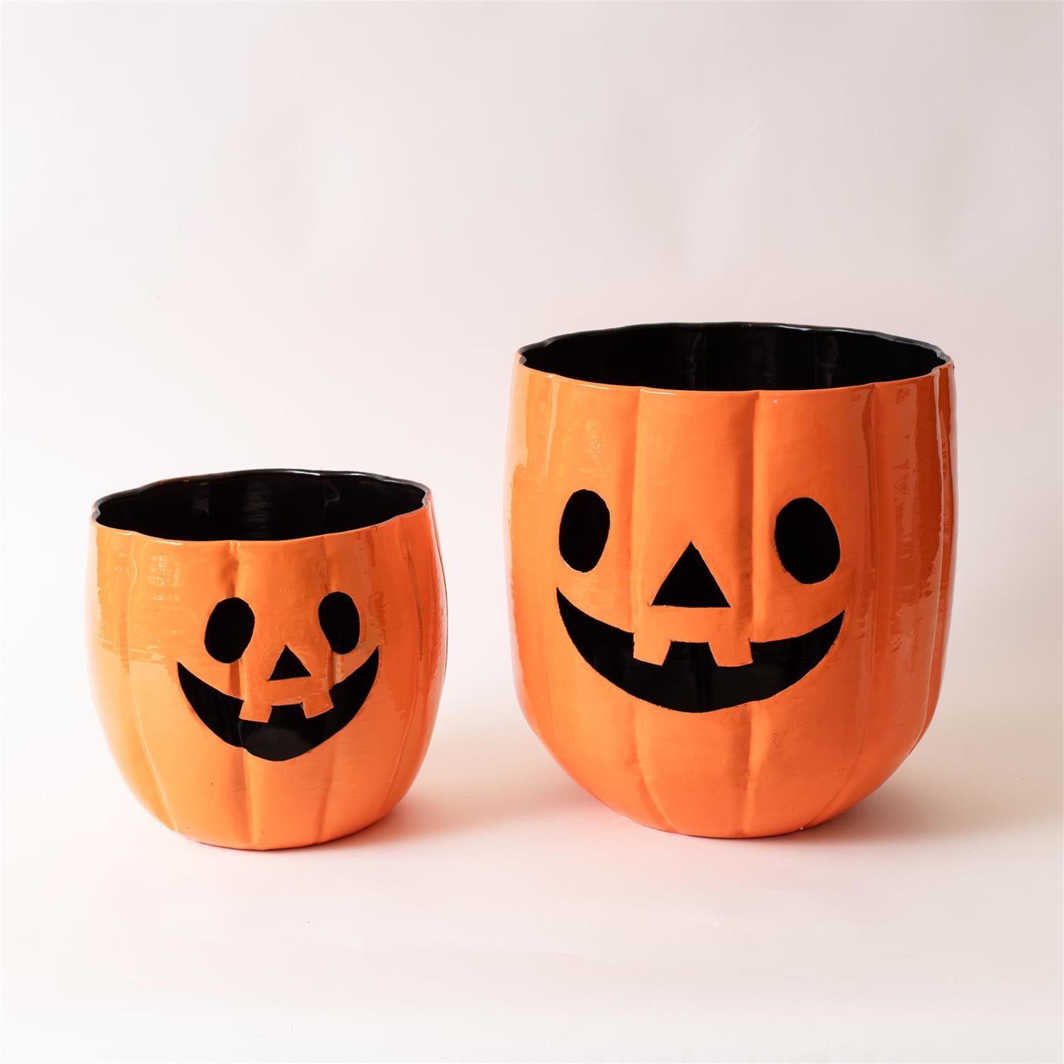 Jack O’ Lantern Cutout Container