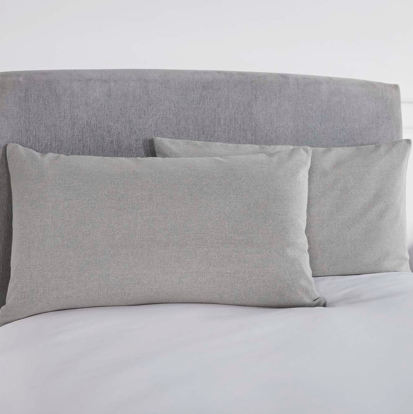Burlap Dove Grey King Sham