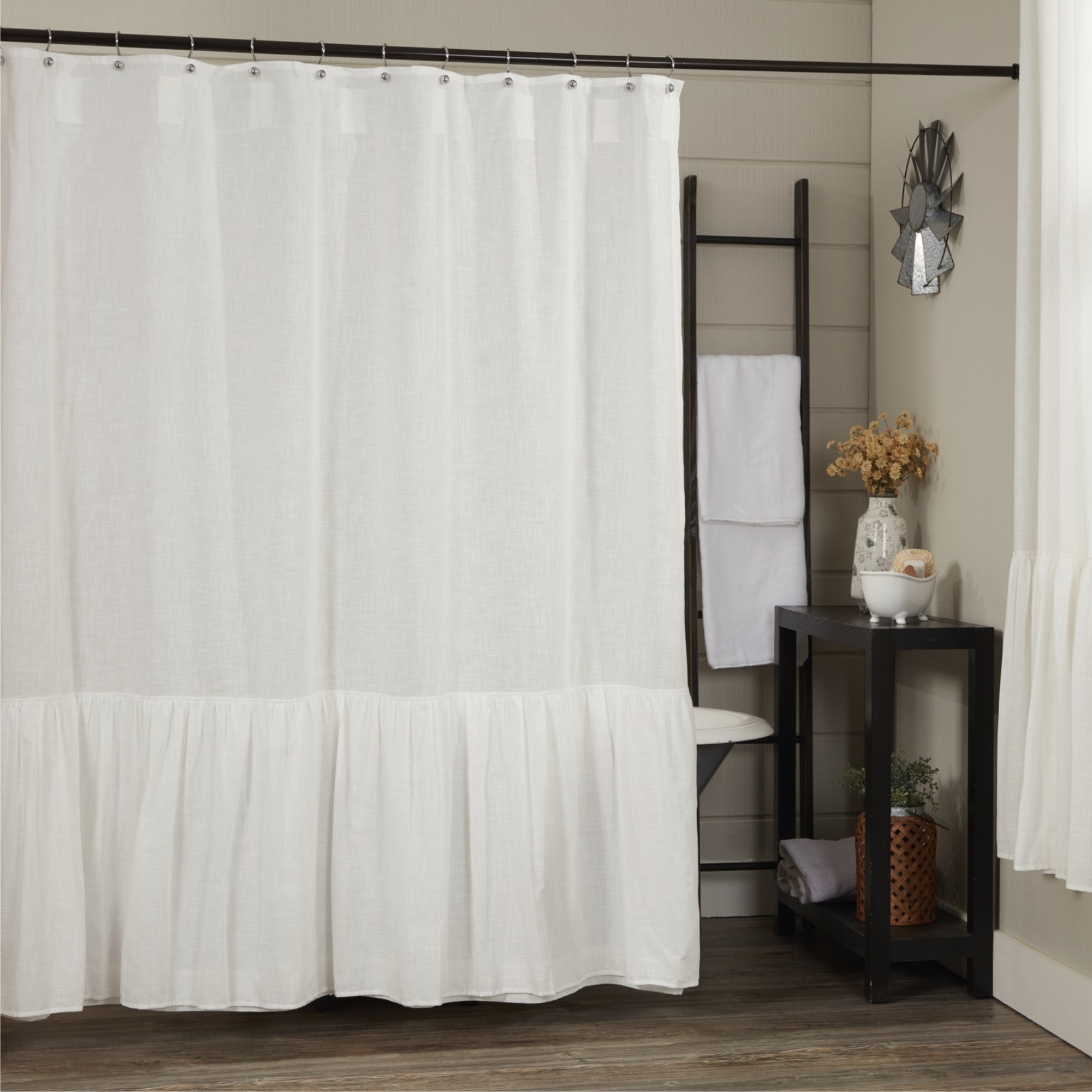 Elizabeth Ruffled Shower Curtain