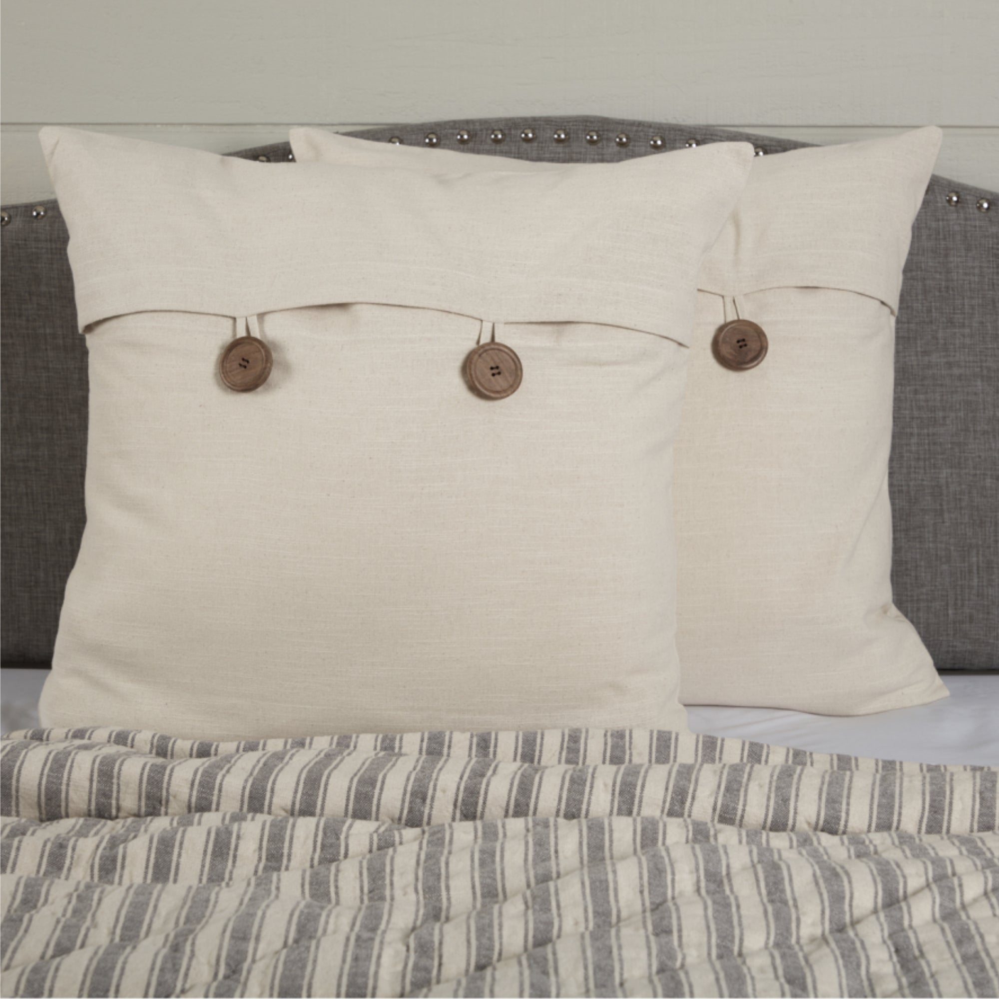 Market Place Natural Fabric Euro Sham 26Lx26W