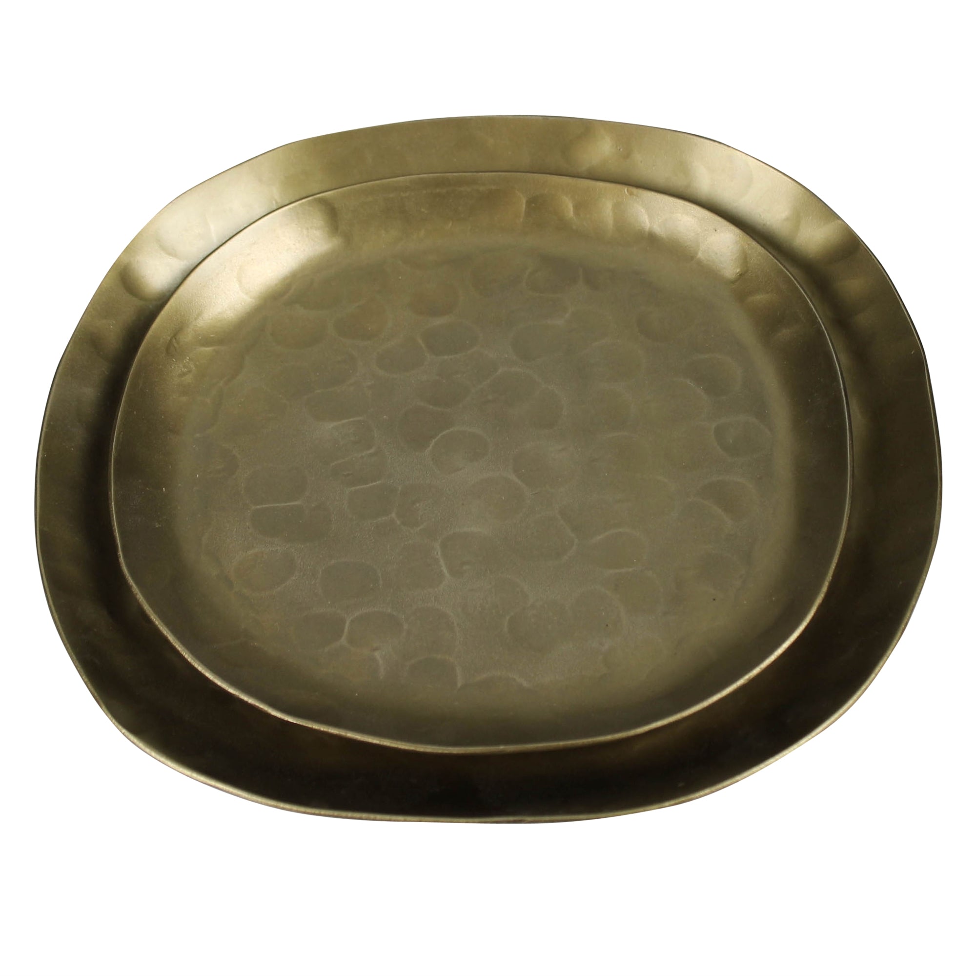 Forged Trays, Oval, Set of 2