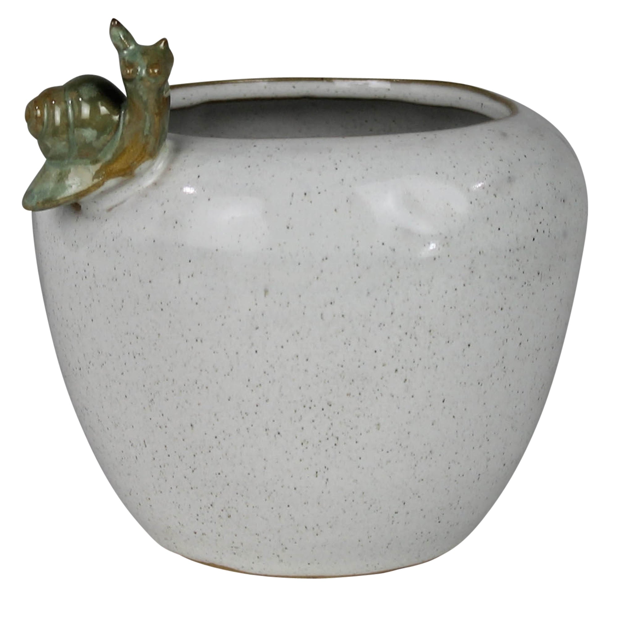 Pot with Snail, Ceramic