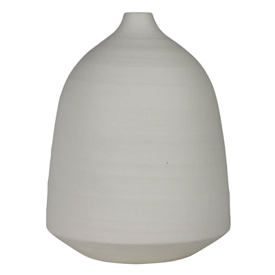 Bisque White Vase - Lrg