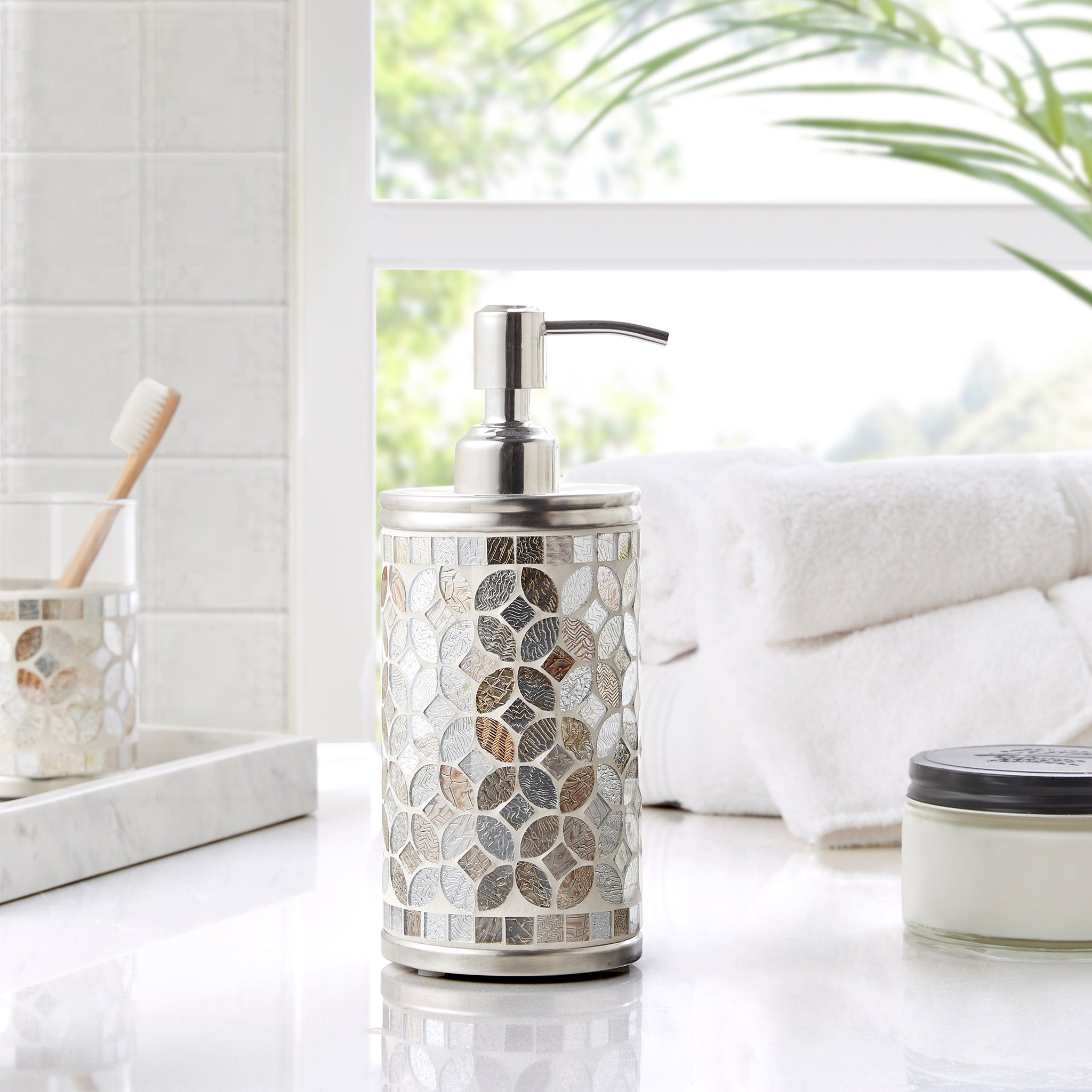 Seville Mosaic Glass Tumbler