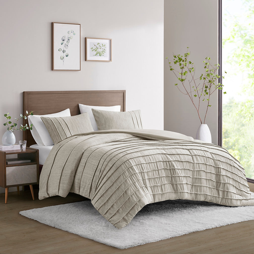 Maddox 3 Piece Gauze Oversized Comforter Set
