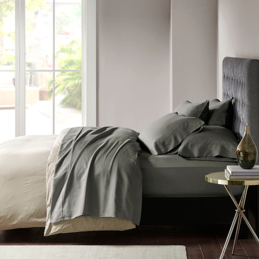 800 Thread Count Cotton Blend Sateen Sheet Set