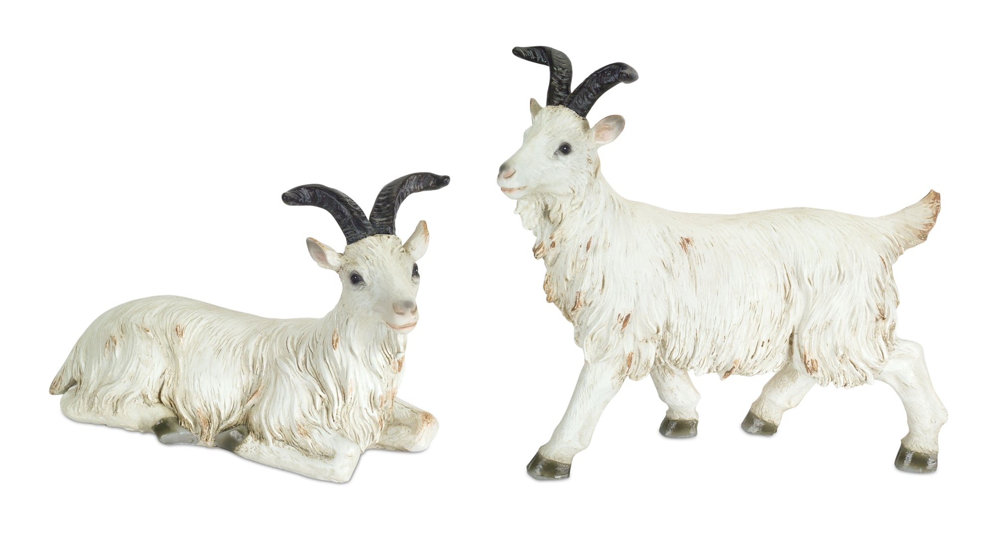 Goat (2 Asst) 6.75"H, 10"H Resin