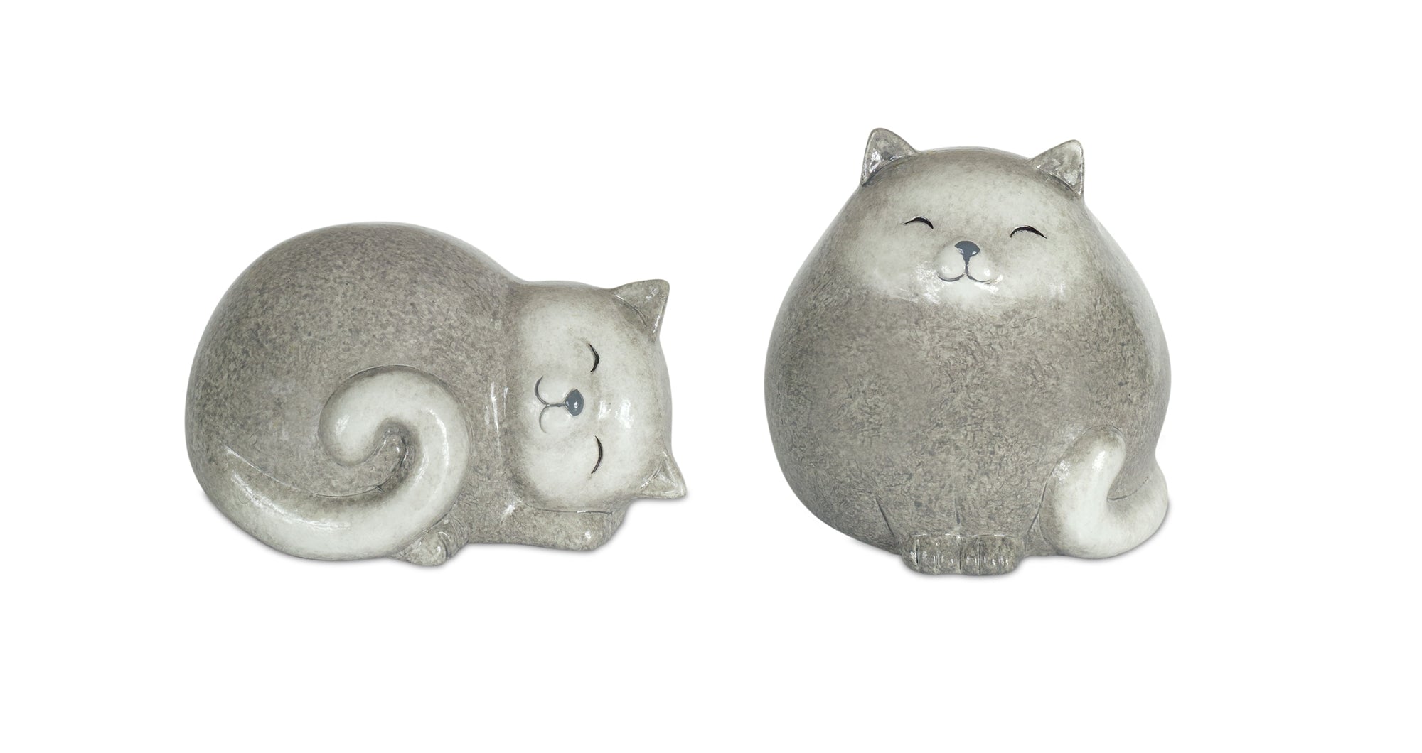 Cat (2 Asst) 3.5"H, 5"H Terracotta