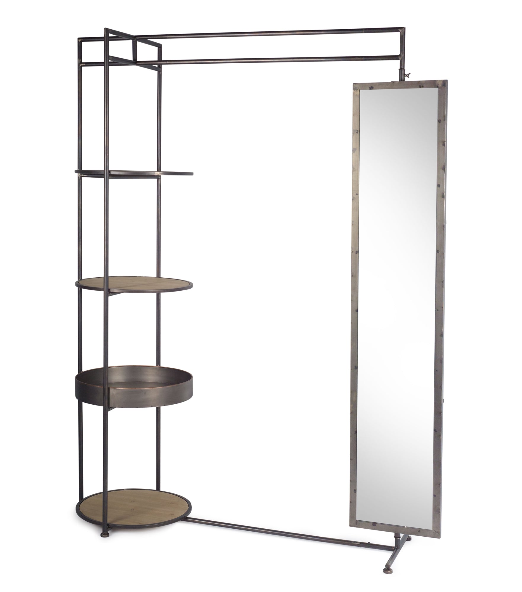 Etagere 58.25"L x 20"W x 76.25"H Metal