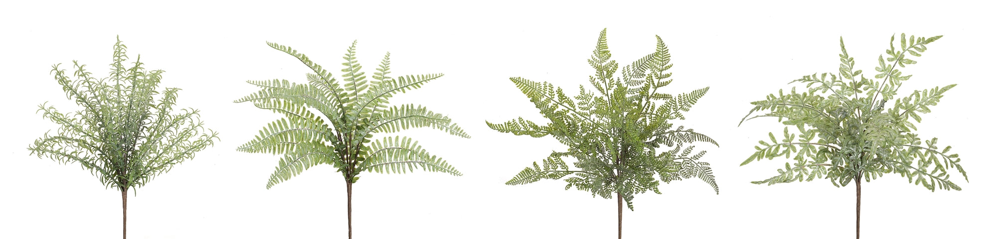 Fern Bush (4 Asst) 16"H