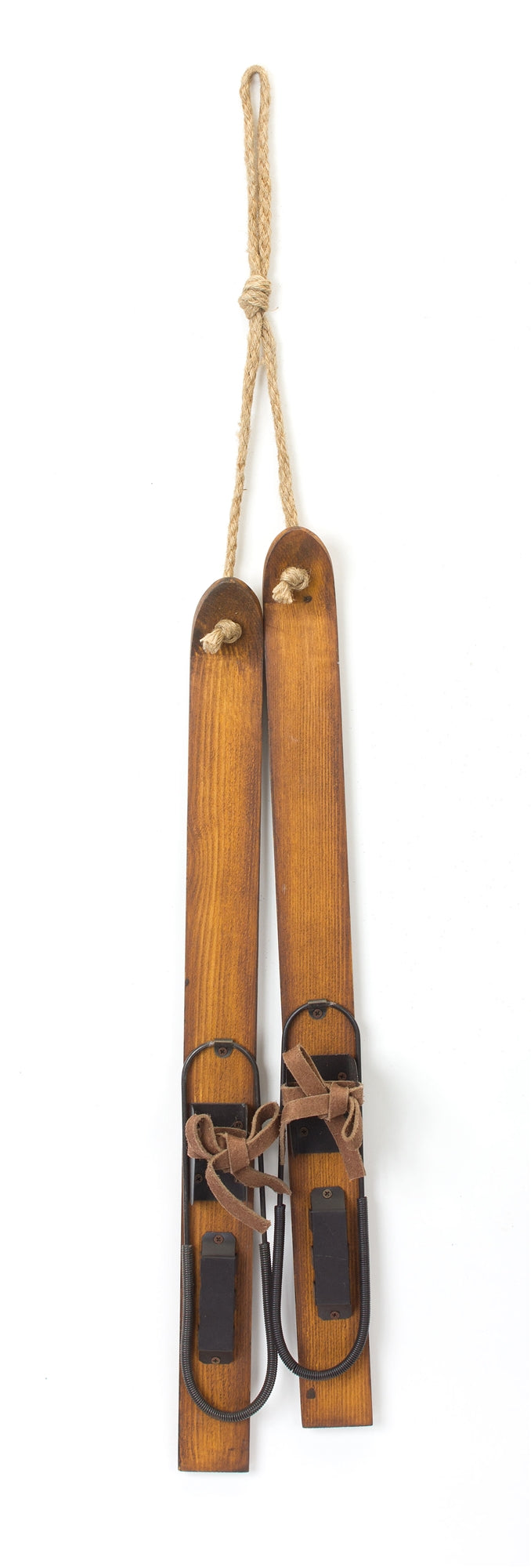 Ski Ornament 30"H Wood