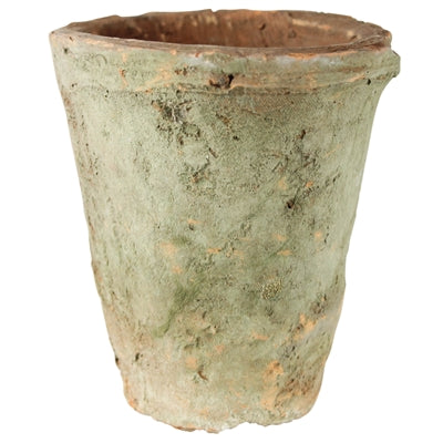 Rustic Terra Cotta Rose Pot - Sm - Antique Red (5610057957533)
