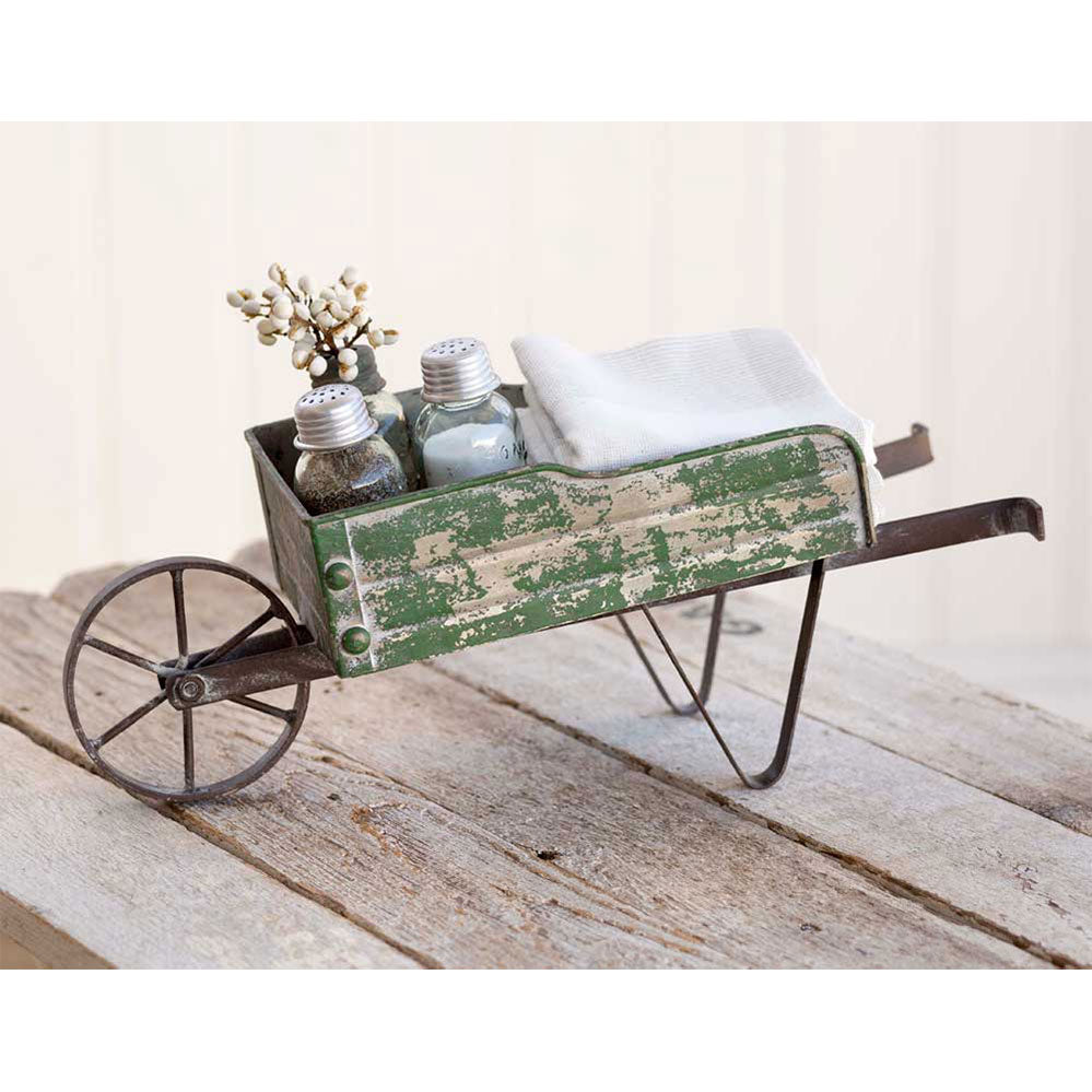 Tabletop Wheelbarrow Kitchen Caddy