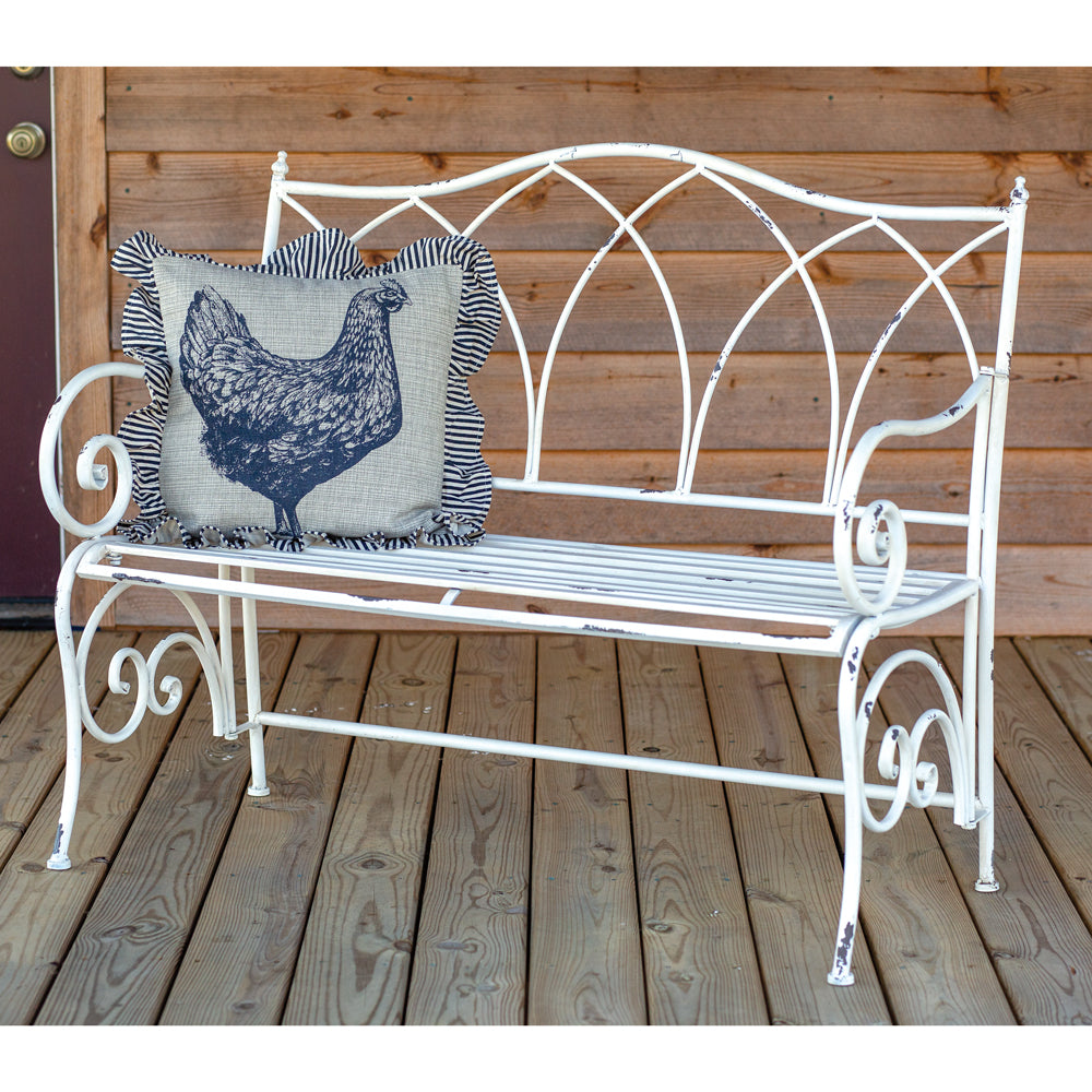 Metal Garden Bench