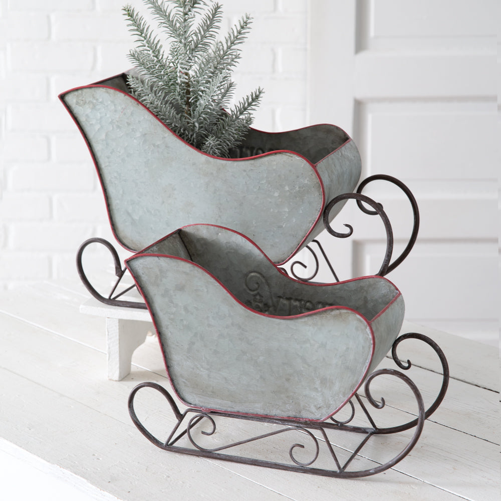 Christmas Sleighs (S/2)