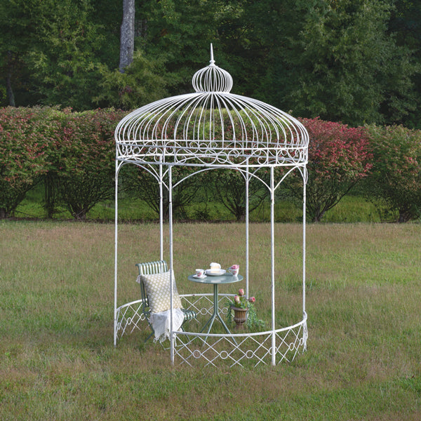 Domed Wrought Iron Pergola