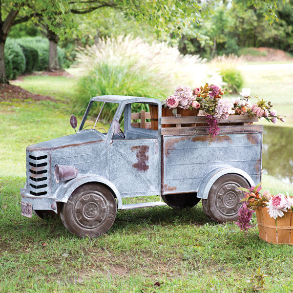 Rustic Farm Truck Display