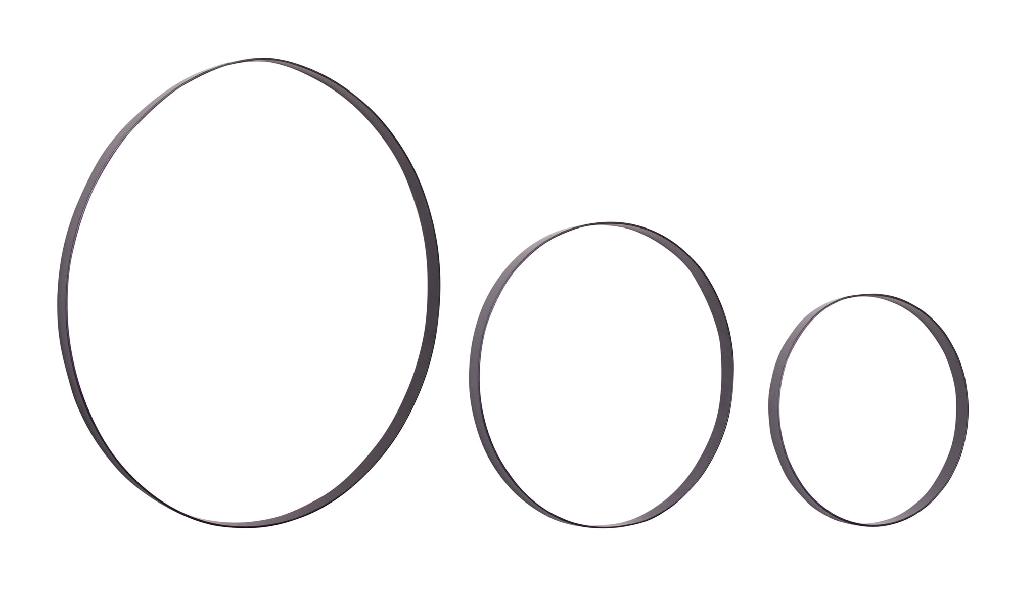 Rings (Set of 3) 12"D, 17.75"D, 26"D Iron