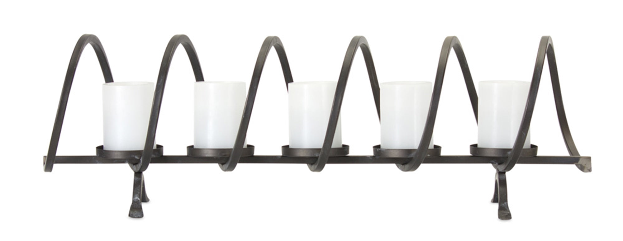 Candle Holder 31"W x 9.75"H Iron