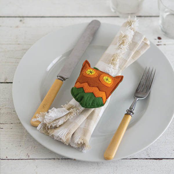 Felt Owl Charm - Min of 4