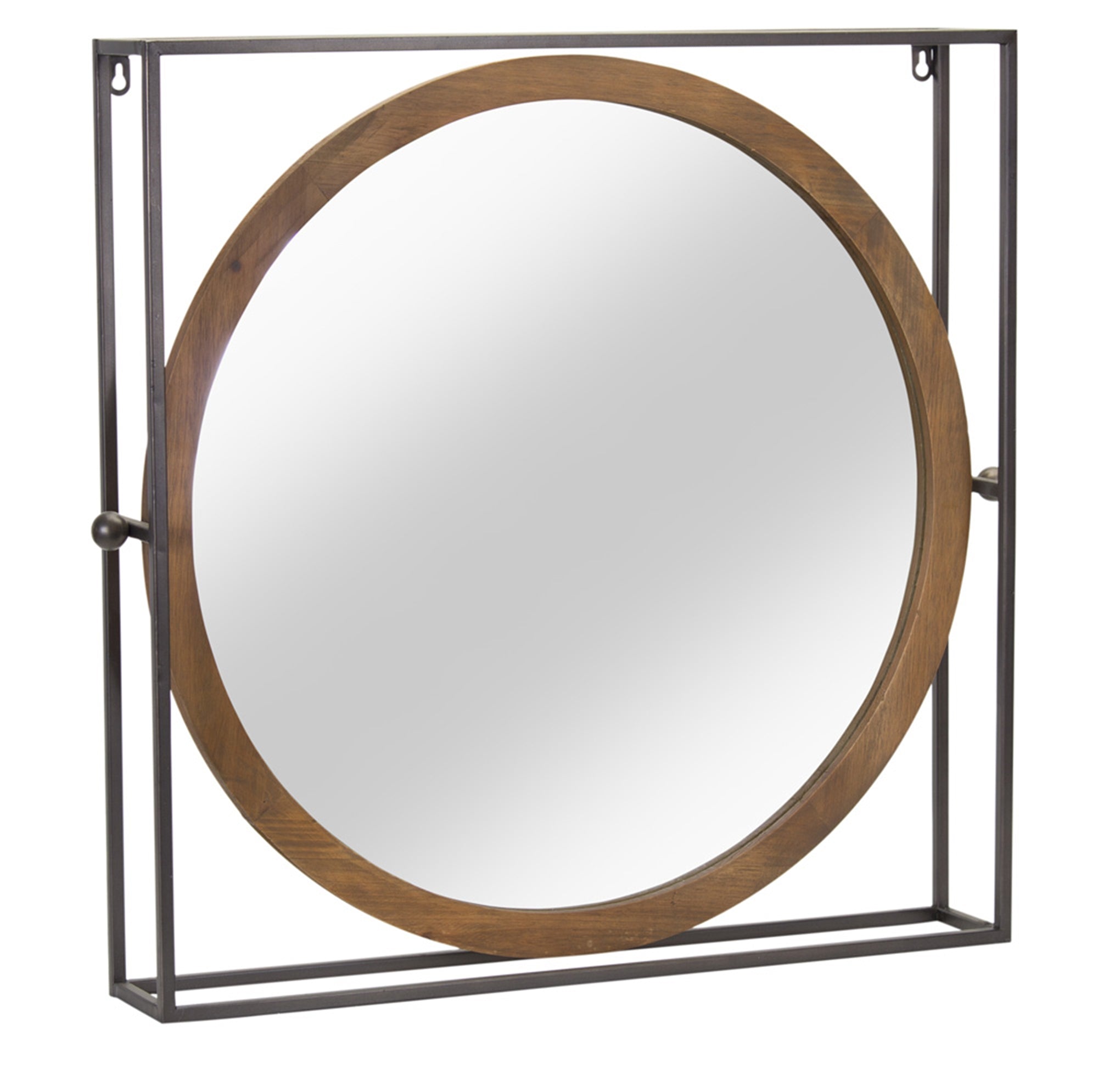 Mirror 24.5"L x 24.5"H Mirror/Iron
