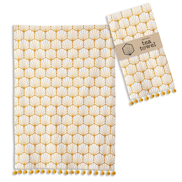 Art Deco Tea Towel - Min of 4