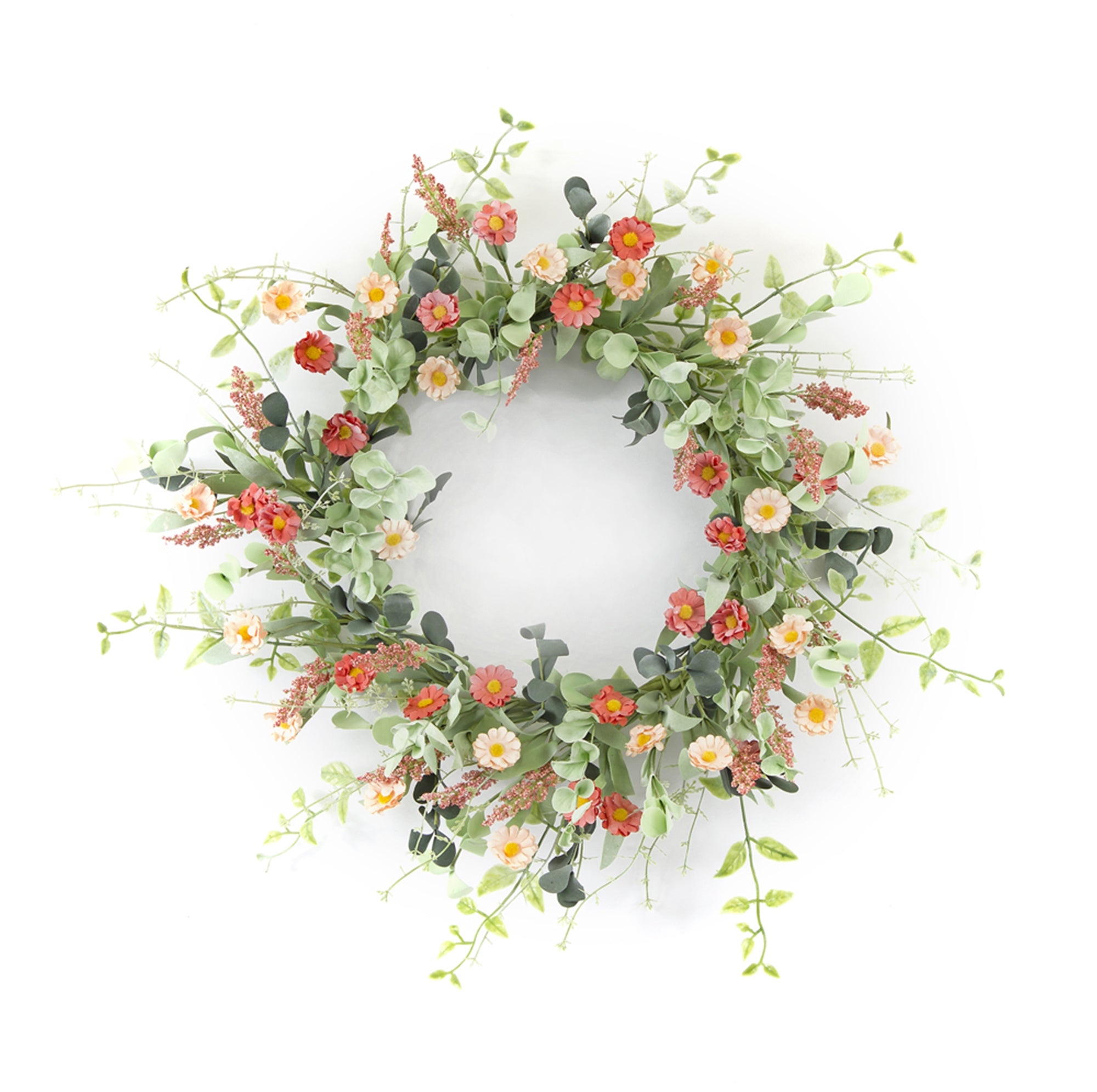 Mini Daisy Wreath 24"D EVA/