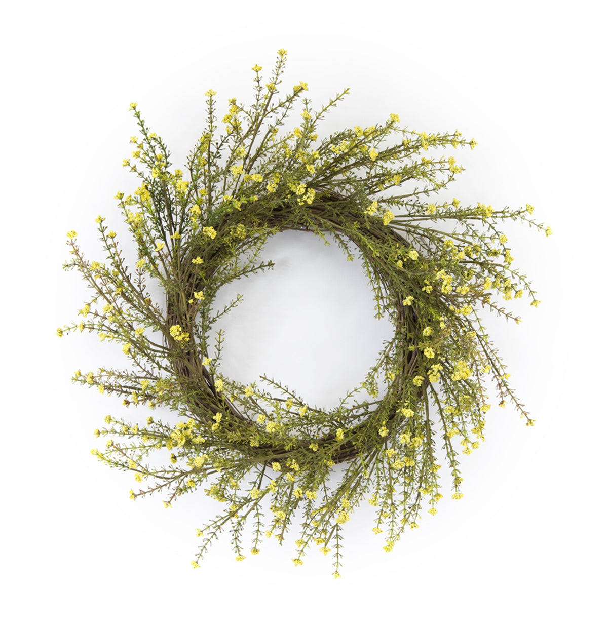 Mini Daisy Floral Wreath 18"D