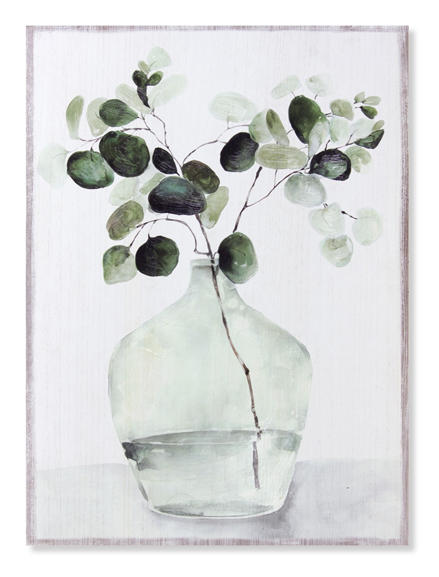 Eucalyptus Plaque 23"L x 31.5"H Wood