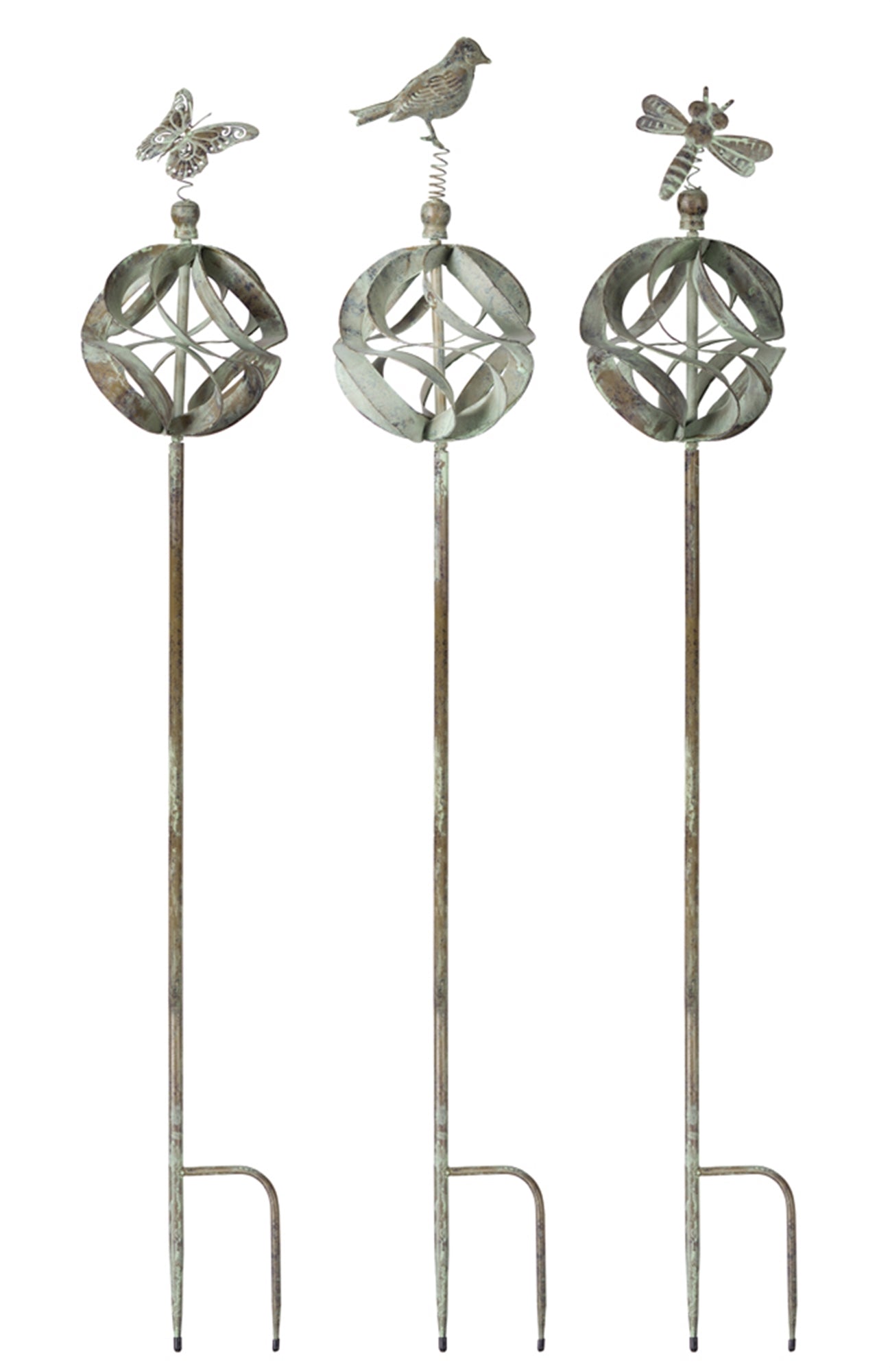 Garden Stake (3 Asst) 60"H Iron