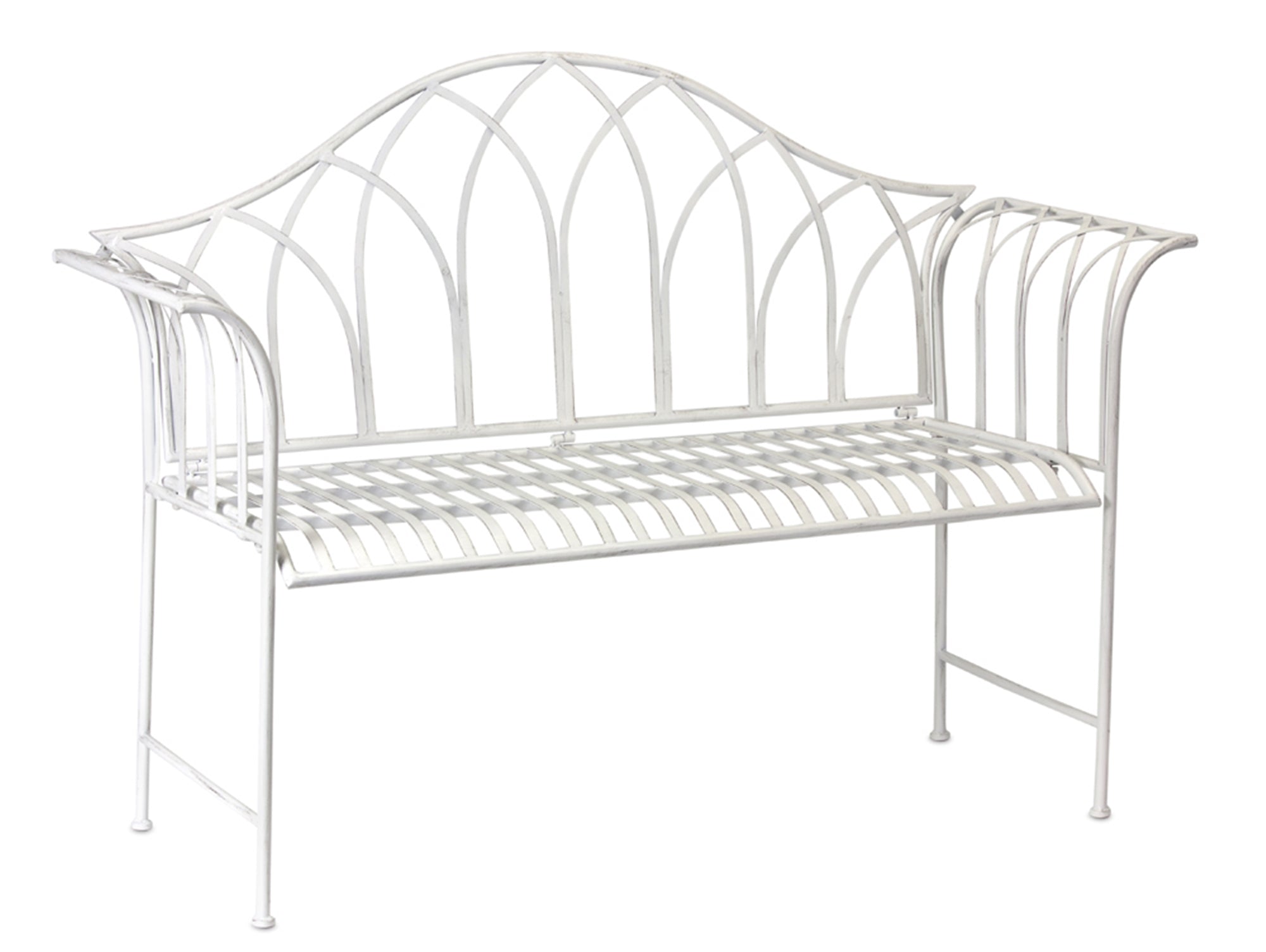 Garden Bench 51.5"L x 18.25"W x 36.5"H Metal