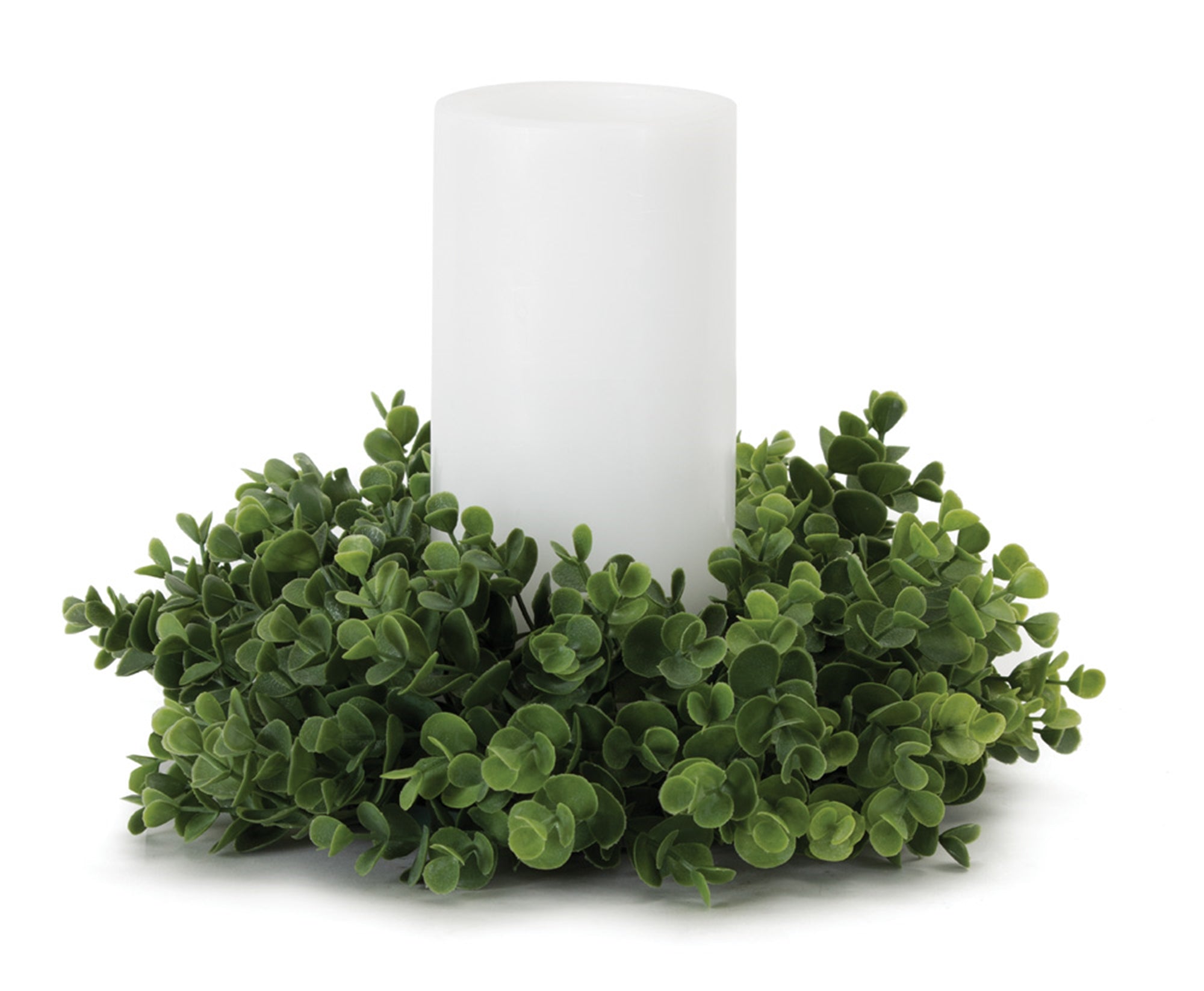 Eucalyptus Candle Ring 12"D  (fits a 4" candle)