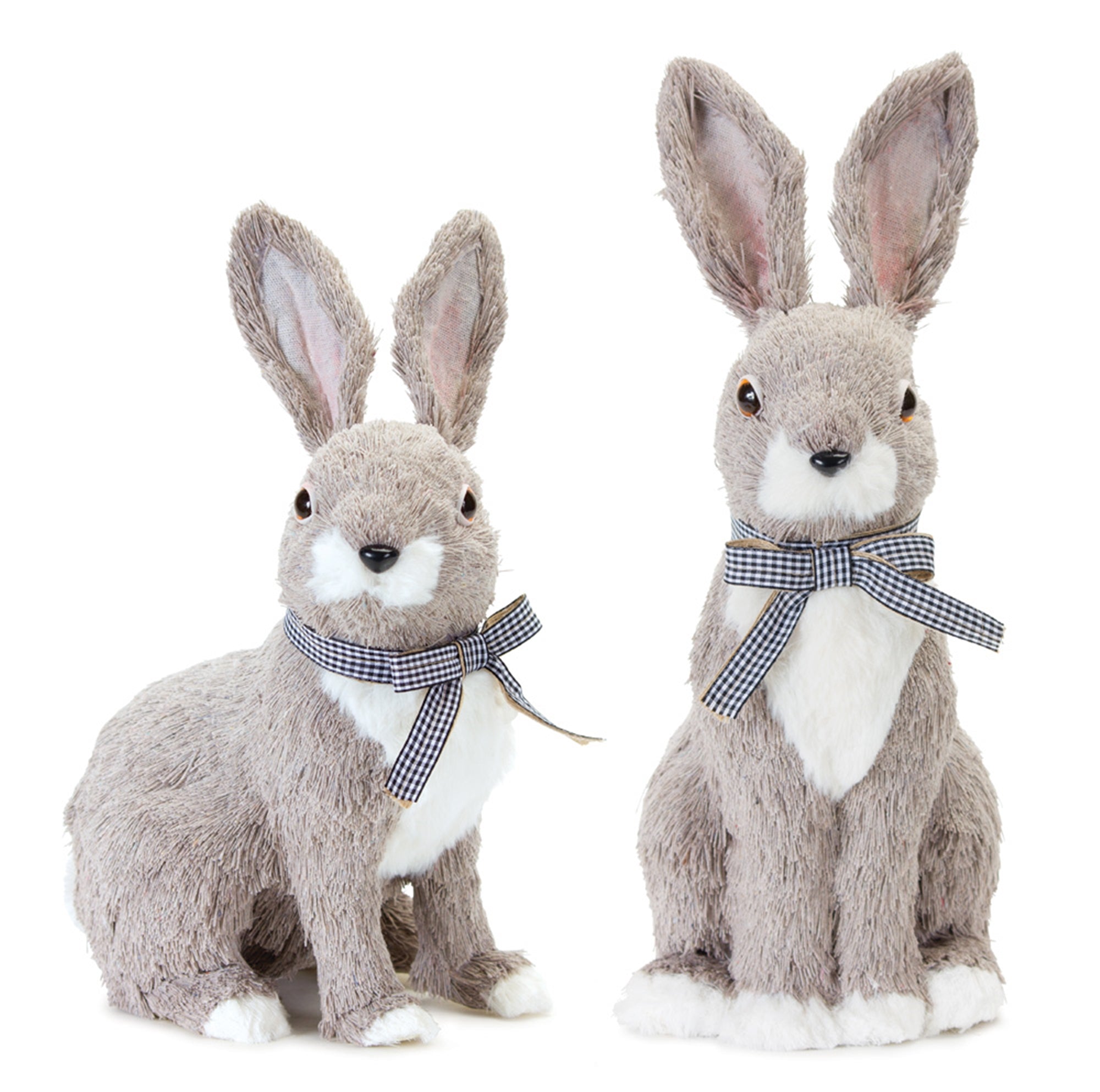 Rabbit (2 Asst) 14"H, 16"H Polyester/Foam