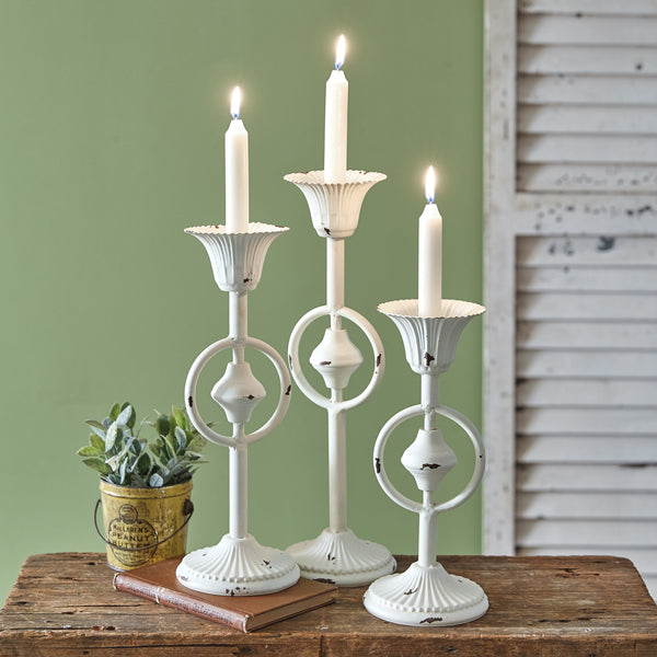 Evelyn Taper Candle Holders (S/3)