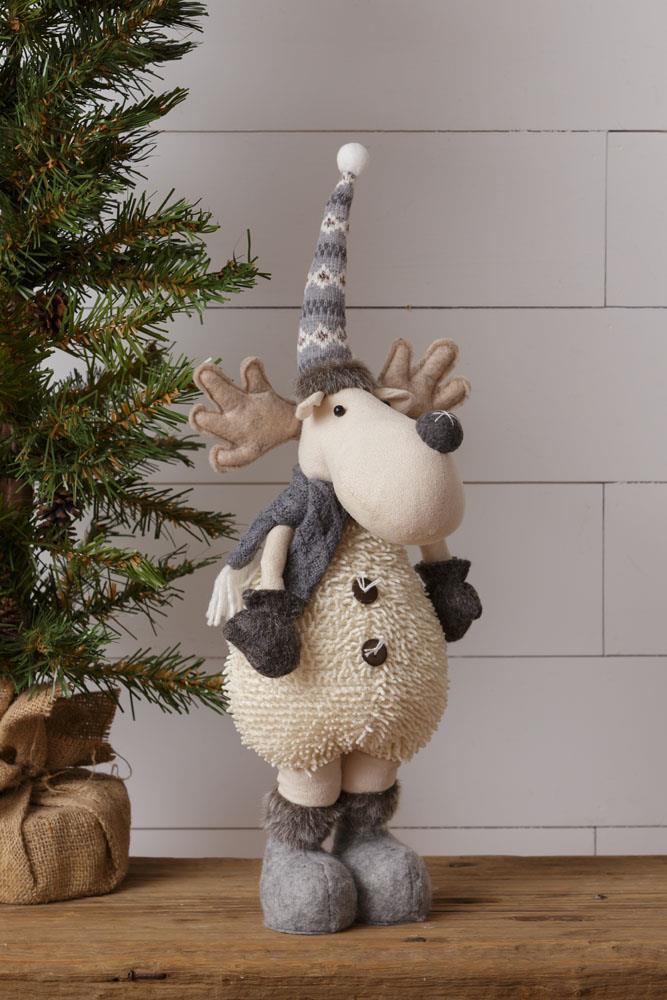 Moose - Standing, Pattern Hat