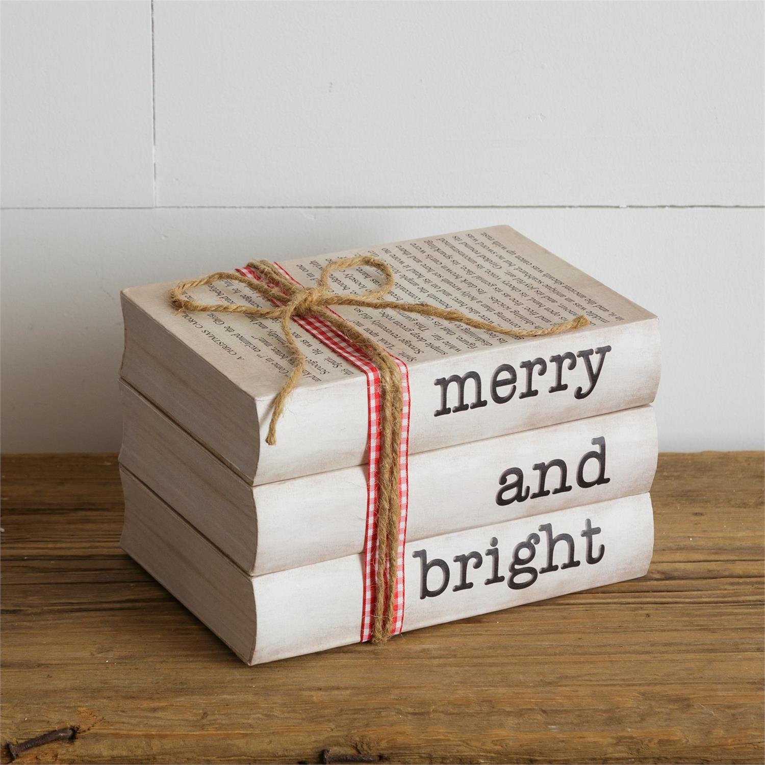 Stamped Books - Merry And Bright