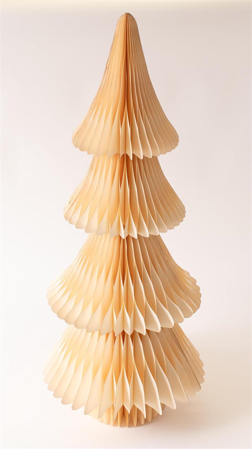 Honeycomb White Christmas Tree, Tall