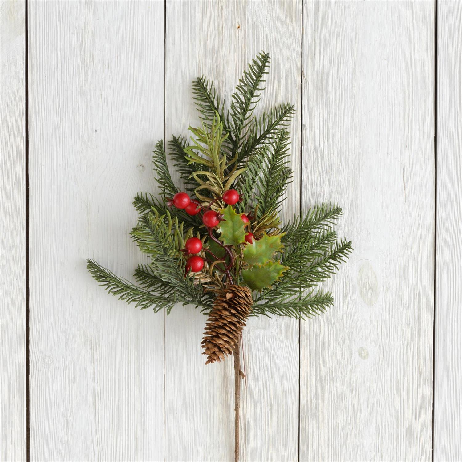 Pick - Evergreen, Holly, And Berries