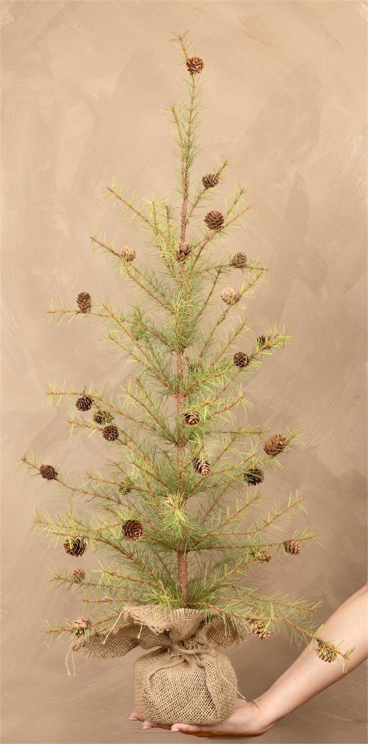Spruce Pine Tree With Pinecones 37"