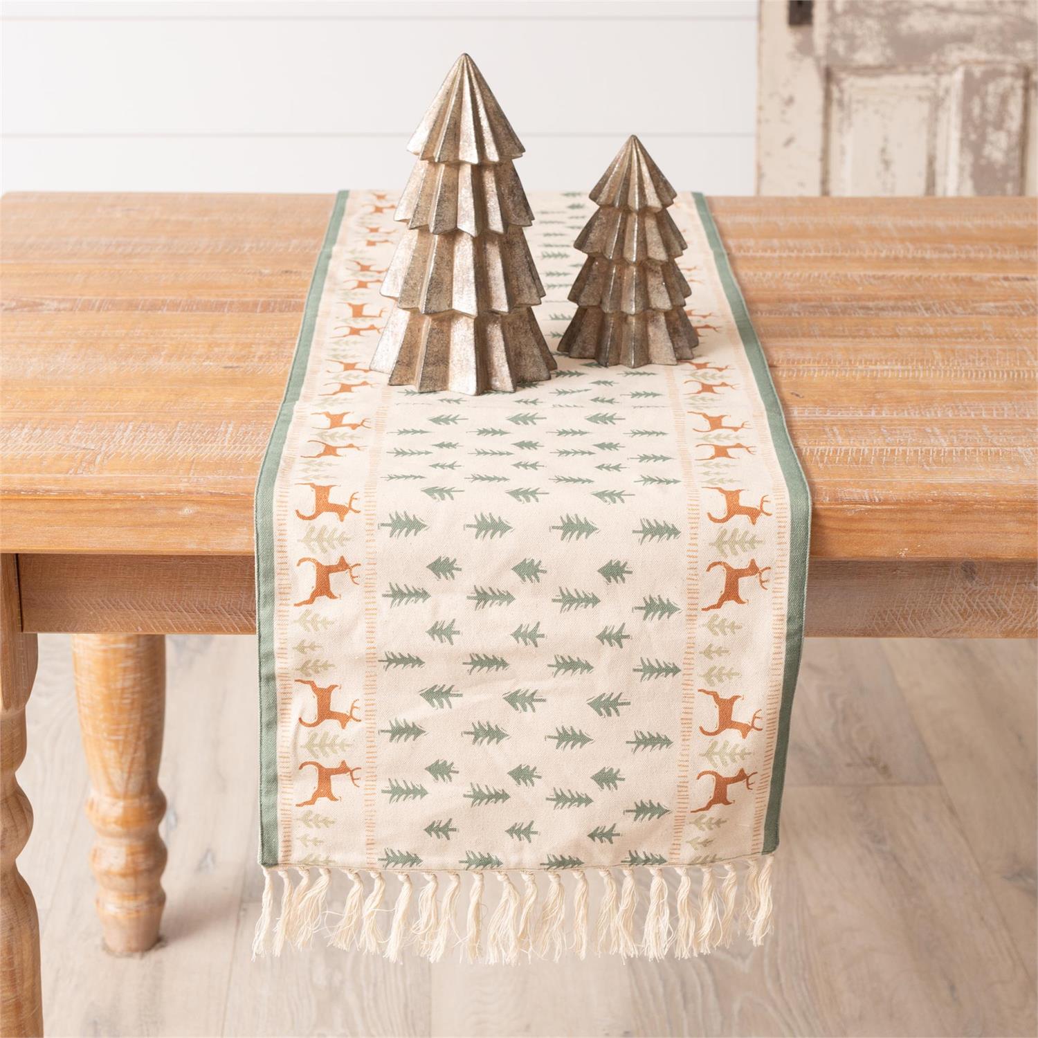 Frosty Forest Tabel Runner