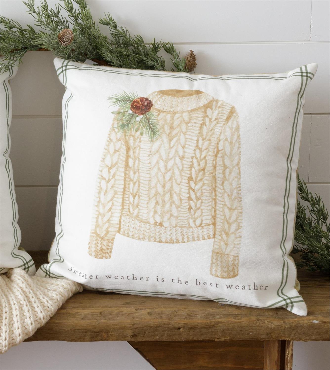 Pillow - Warm And Cozy Sweater