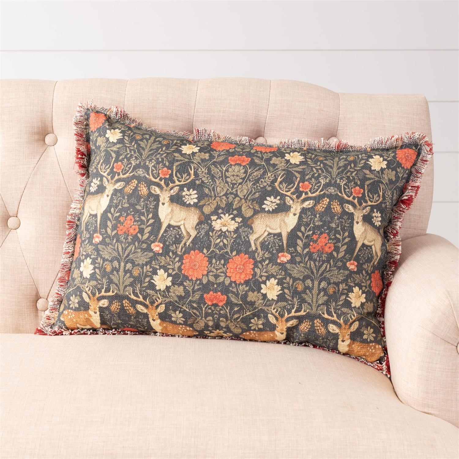 Wide Balmoral Lumbar Pillow