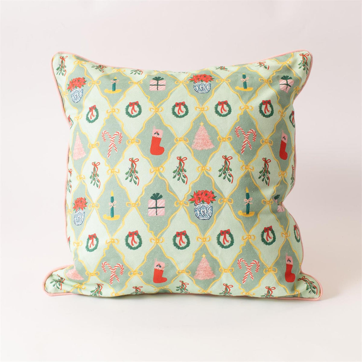 Christmas Blush Wonderland Pillow