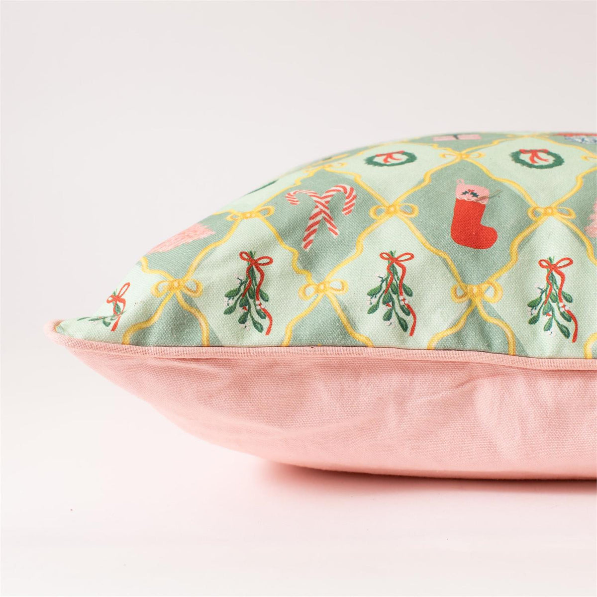 Christmas Blush Wonderland Pillow