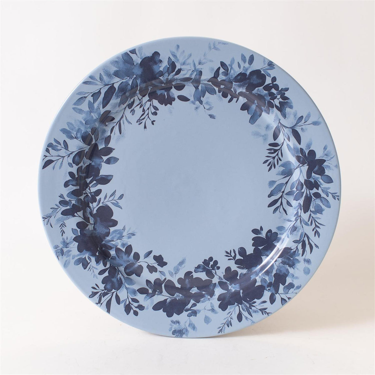 Winter Blue Petal Plate