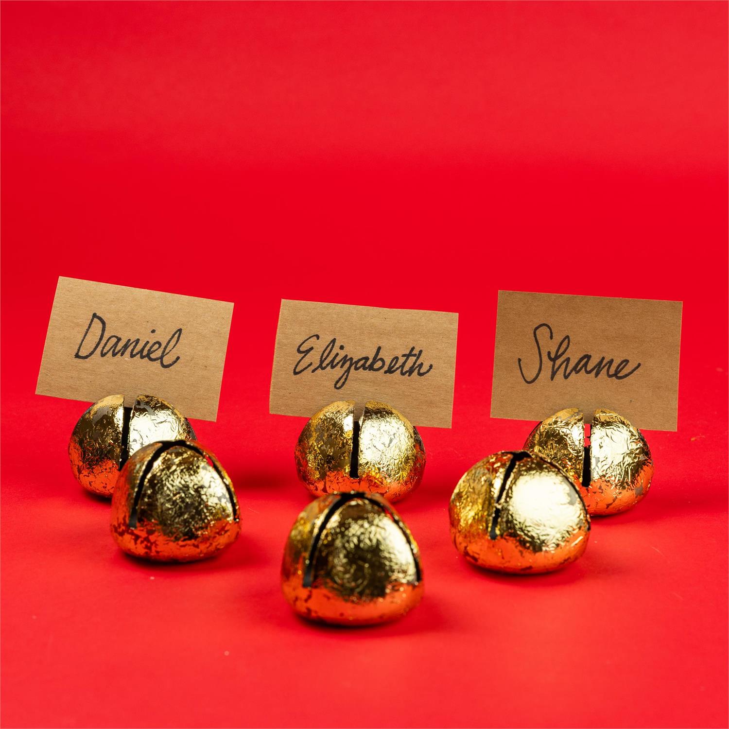 Merry Bell Place Card Holders (Set of 6)
