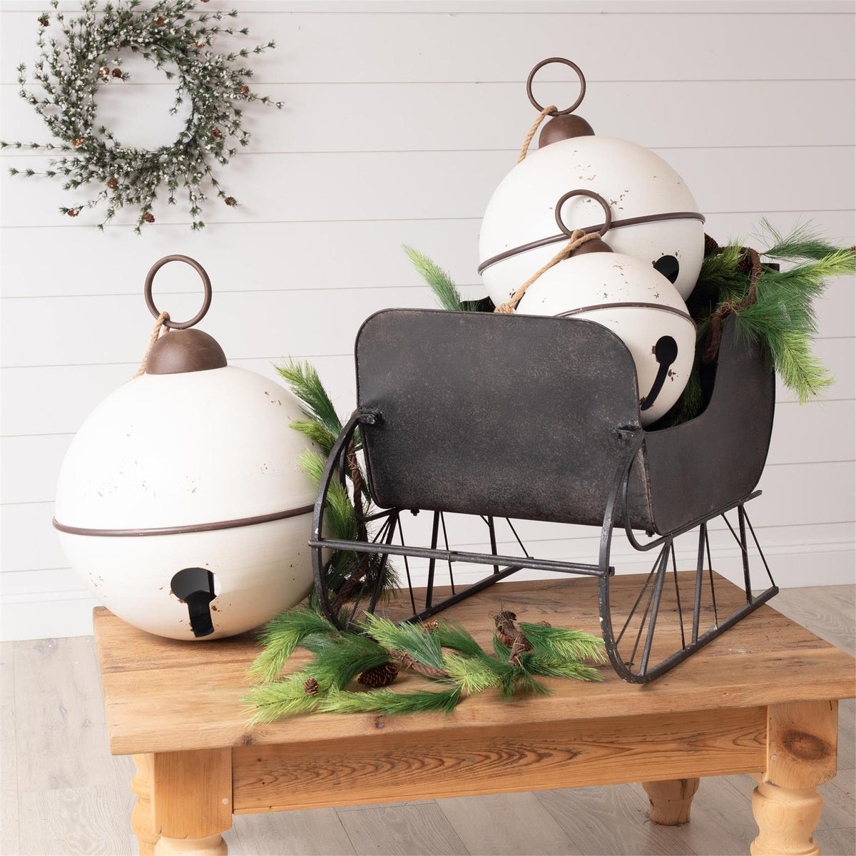 Distressed Jumbo Bells (S/3)
