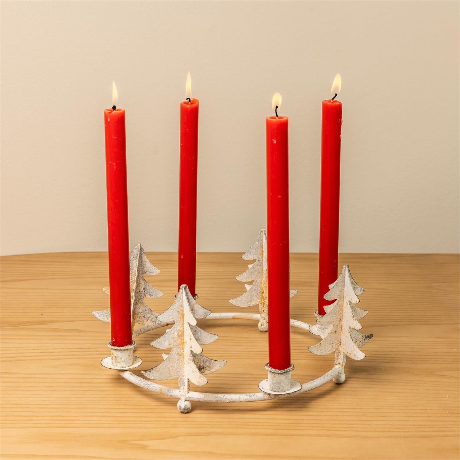 Festive Forest Taper Holder Ring