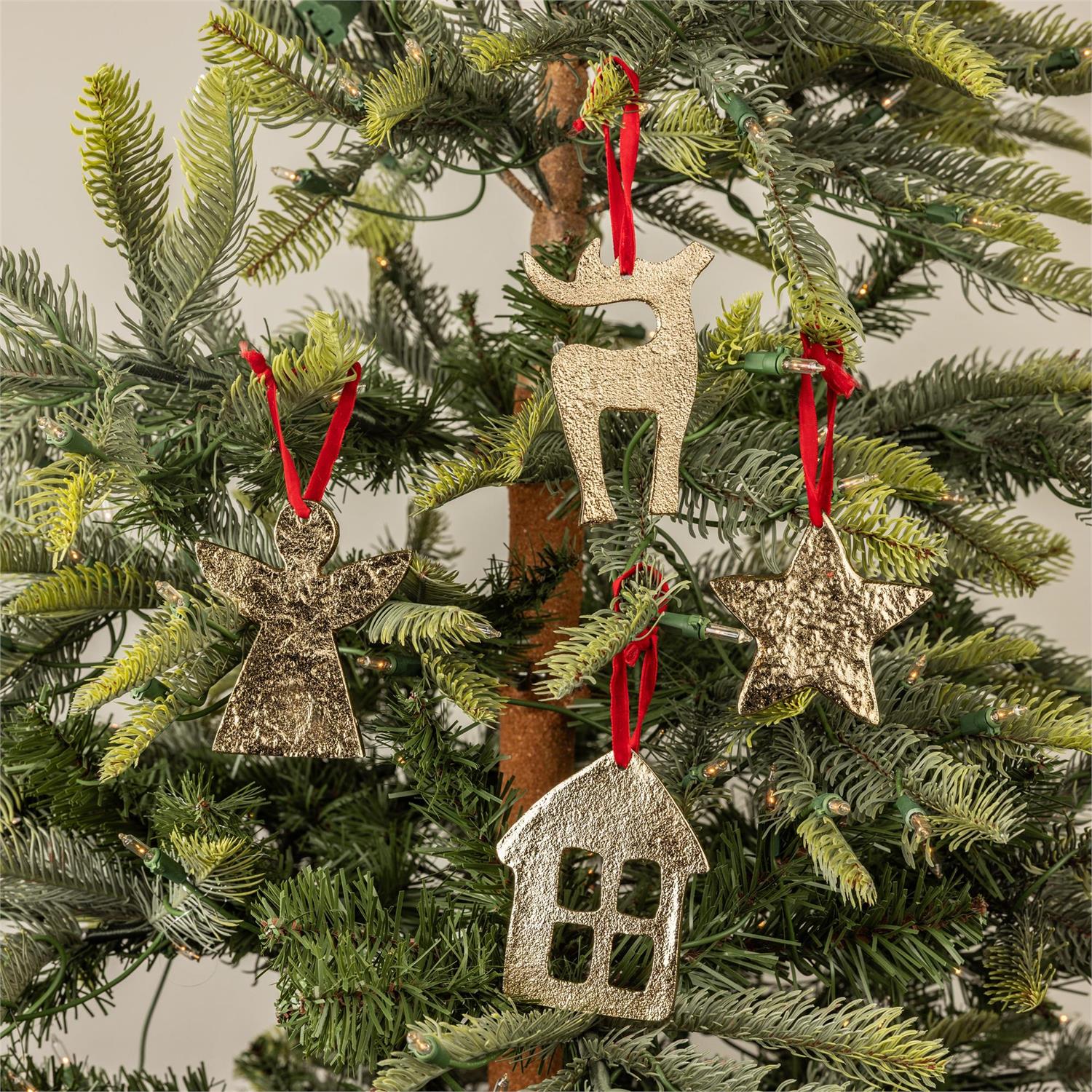 Ornaments - Lustrous Christmas Eve Cut Outs
