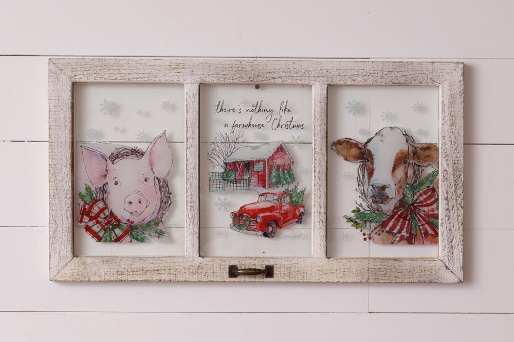 Window - Farmhouse Christmas